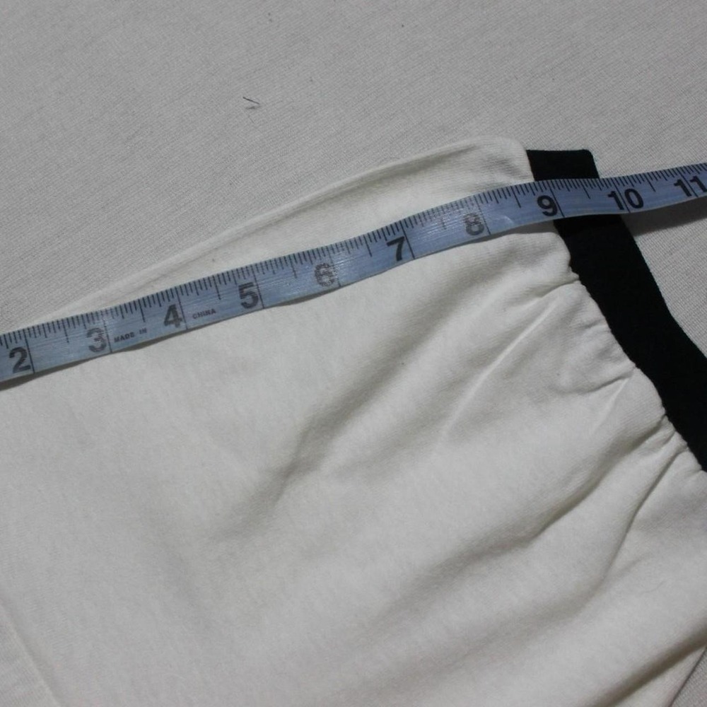 Mens Vintage Y2K 00s Ringer Skater Streetwear IBM Tech Promo White T-shirt - Picture 7 of 7